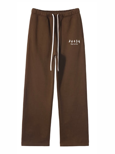 Sweatpants (Brown/white)