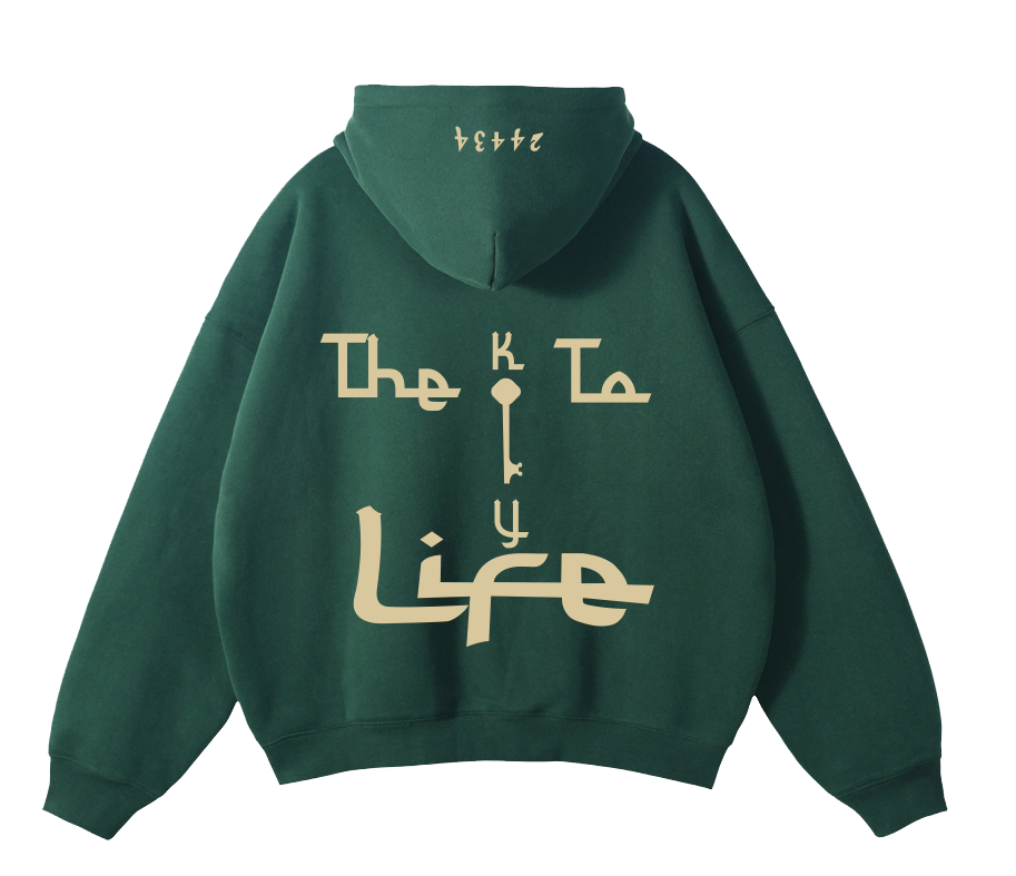 Key To Life Hoodie (Green)