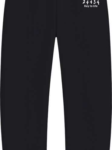 Cuffed Sweatpants (Black)