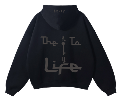 Key To Life Hoodie (Black/Black)
