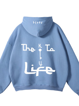 Key To Life Hoodie (Blue)