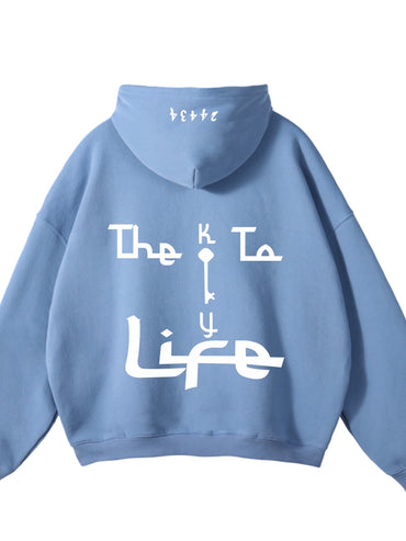 Key To Life Hoodie (Blue)