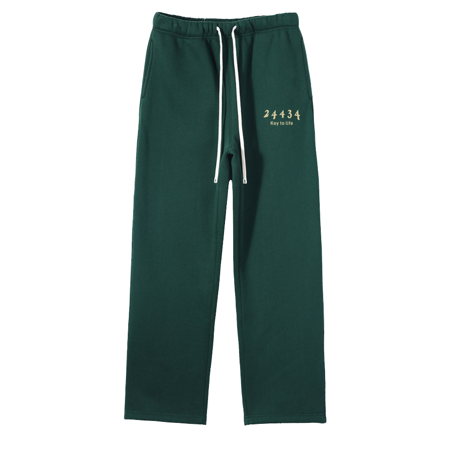 Sweatpants (Green/White)
