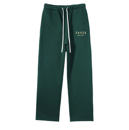 Sweatpants (Green/White)