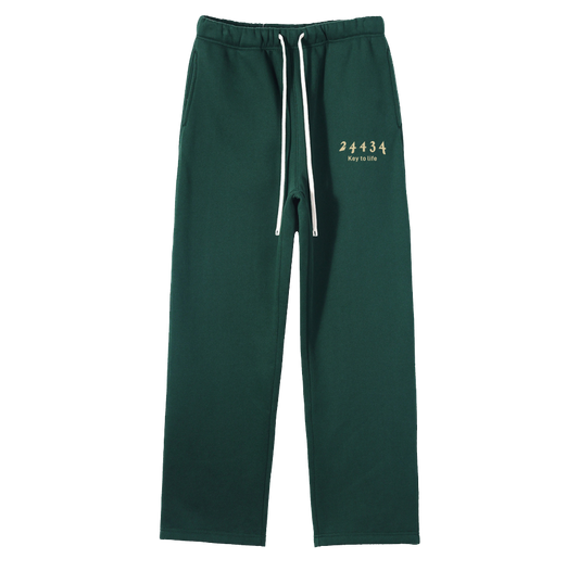Sweatpants (Green/White)