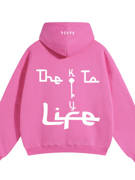 Key To Life Hoodie (Pink)