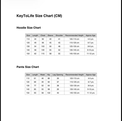 Sweatpants Kids (Black/White)