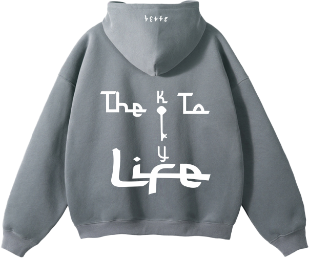 Key To Life Hoodie (Grey)