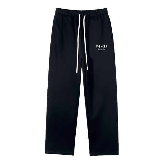 Sweatpants (Black/White)