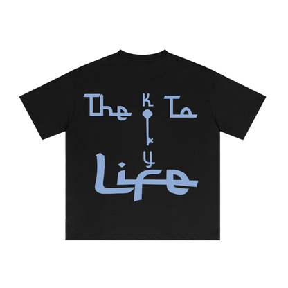 T-Shirt (Black/Blue)
