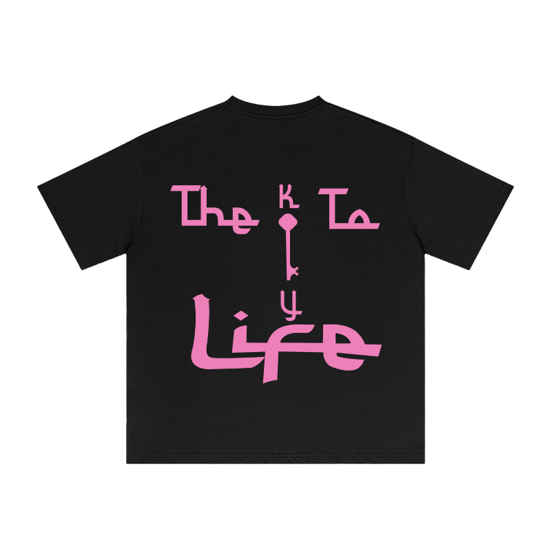 T-Shirt (Black/Pink)
