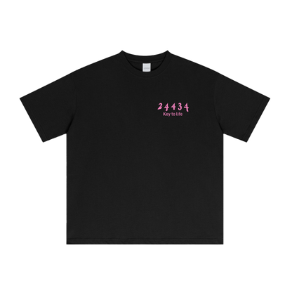 T-Shirt (Black/Pink)