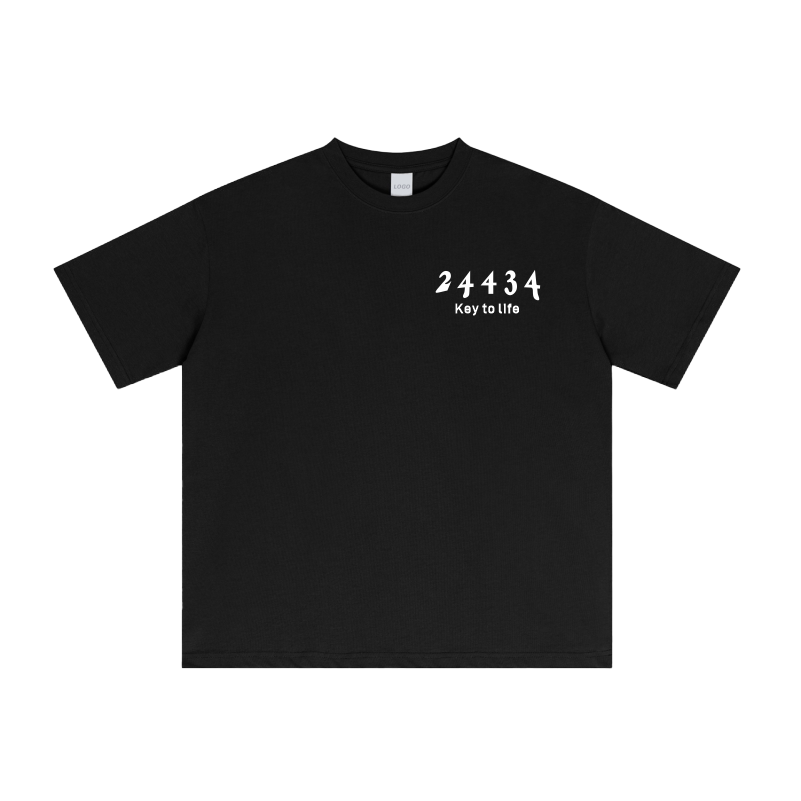 T-Shirt (Black/White)