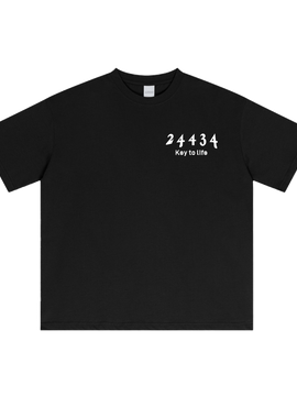 T-Shirt (Black/White)