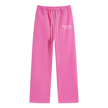 Sweatpants (Pink/White)