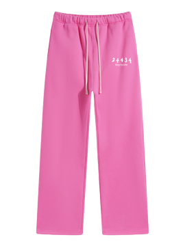 Sweatpants (Pink/White)