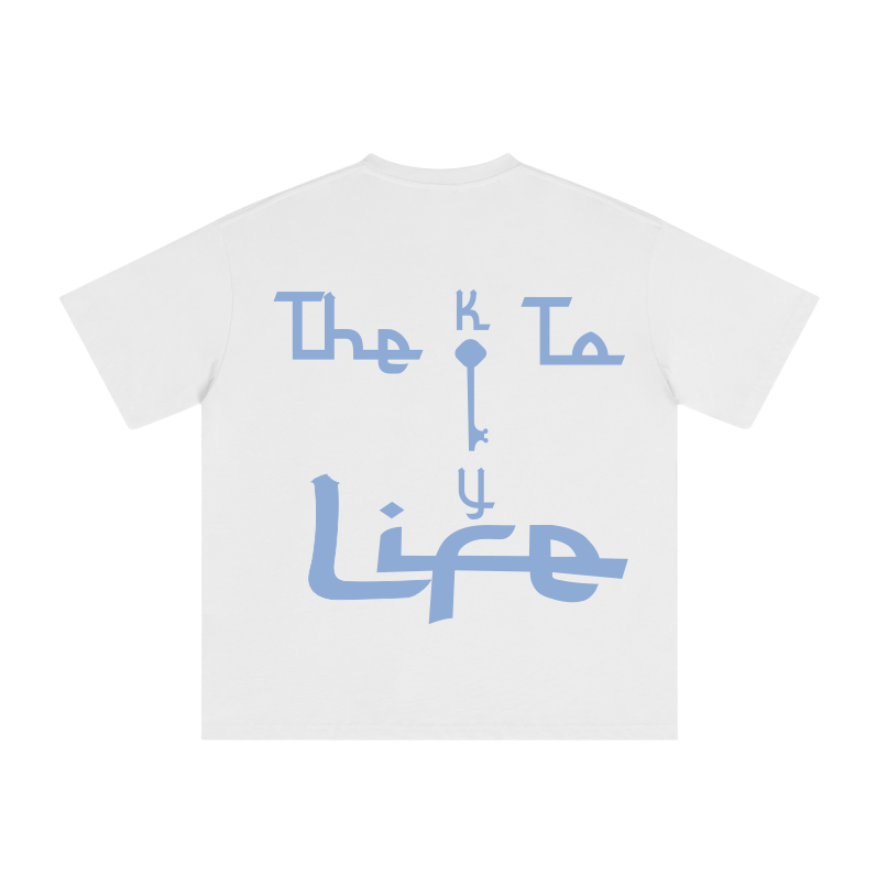 T-Shirt (White/Blue)