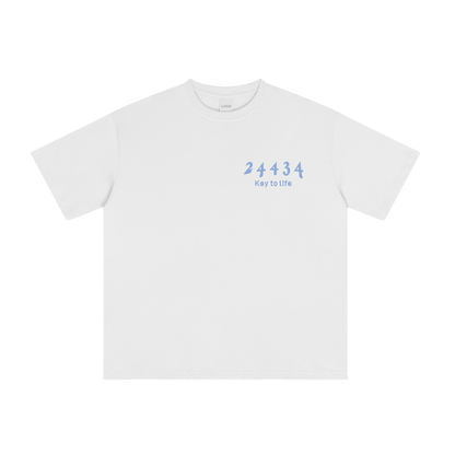T-Shirt (White/Blue)