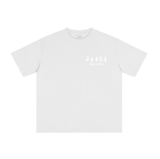 T-Shirt (White/White)